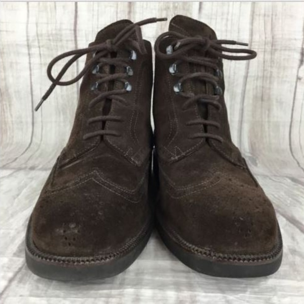 Michael Toschi Mens 9 Ankle Chukka Boots Suede - Picture 4 of 8